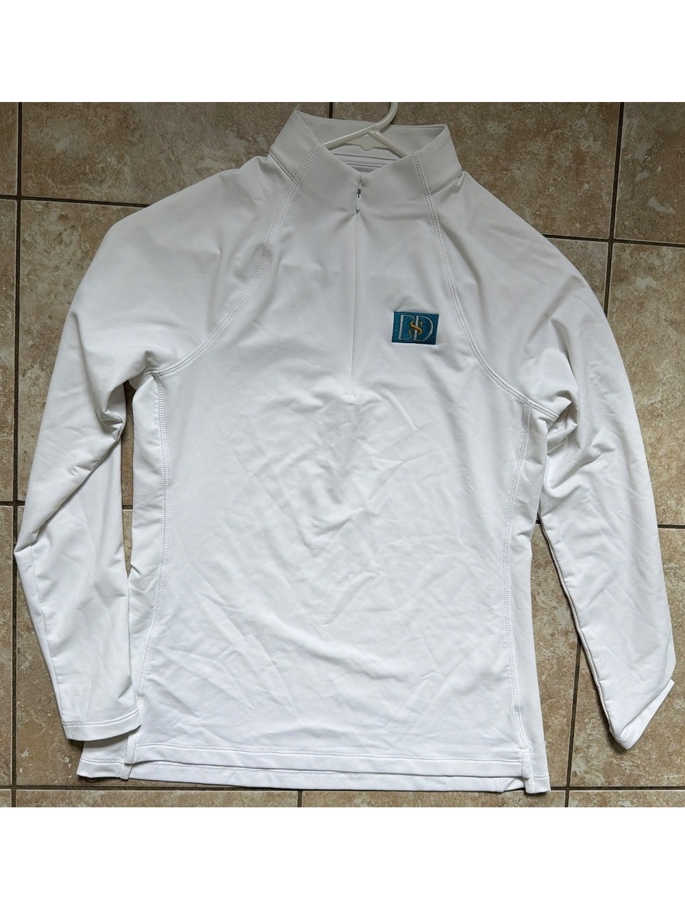 Medium - Women - Peter Millar White Long Sleeve Pullover